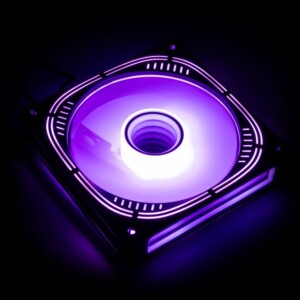 Kolink Umbra Void Pro 120mm ARGB PWM Case Fan - Black - Image 2