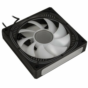 Kolink Umbra Void Pro 120mm ARGB PWM Case Fan - Black - Image 3