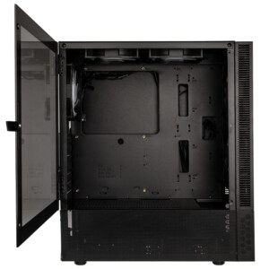 Kolink Observatory MX Glass ARGB Midi Tower Case - Black (with 5 ARGB fans - 2x140mm & 3x120mm) - Image 5