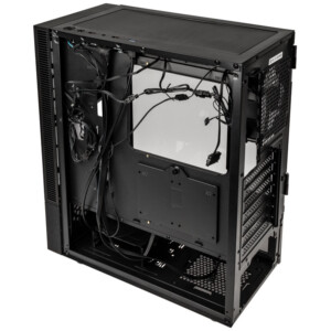 Kolink Observatory MX Glass ARGB Midi Tower Case - Black (with 5 ARGB fans - 2x140mm & 3x120mm) - Image 6
