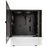 Kolink Observatory MX Mesh ARGB Midi Tower Case – Black/White (with 5 ARGB fans - 2x140mm & 3x120mm) - Image 5