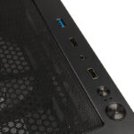 Kolink Observatory MX Mesh ARGB Midi Tower Case – Black/White (with 5 ARGB fans - 2x140mm & 3x120mm) - Image 7