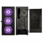 Kolink Observatory HF Plus Mesh ARGB PWM Midi Tower Case Black with 6x ARGB PWM Fans (5x140mm 1x120) - Image 9