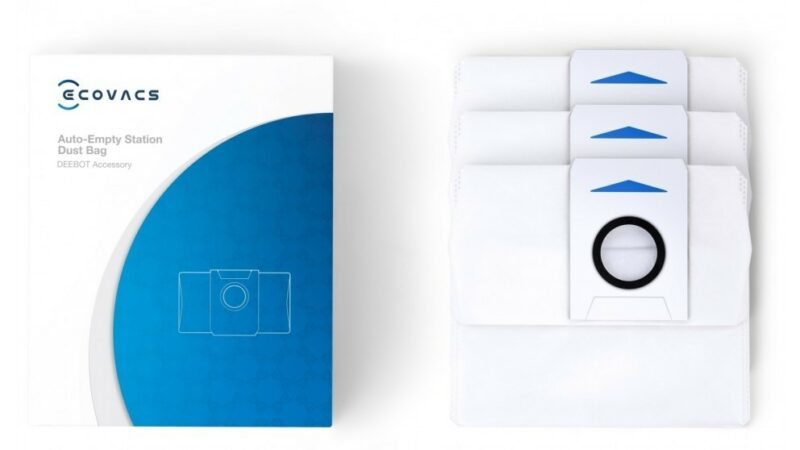 Ecovacs 3x Dust bags for X1 OMNI Station (D-DB03-0003) - Image 2
