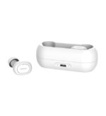 QCY T1C TWS WHITE True Wireless Earbuds 5.0 Bluetooth Headphones 80hrs - Image 2
