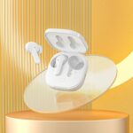 QCY T13 TWS WHITE Dual Driver 4-mic noise cancel. True Wireless Earbuds - Quick Charge 380mAh - Image 6