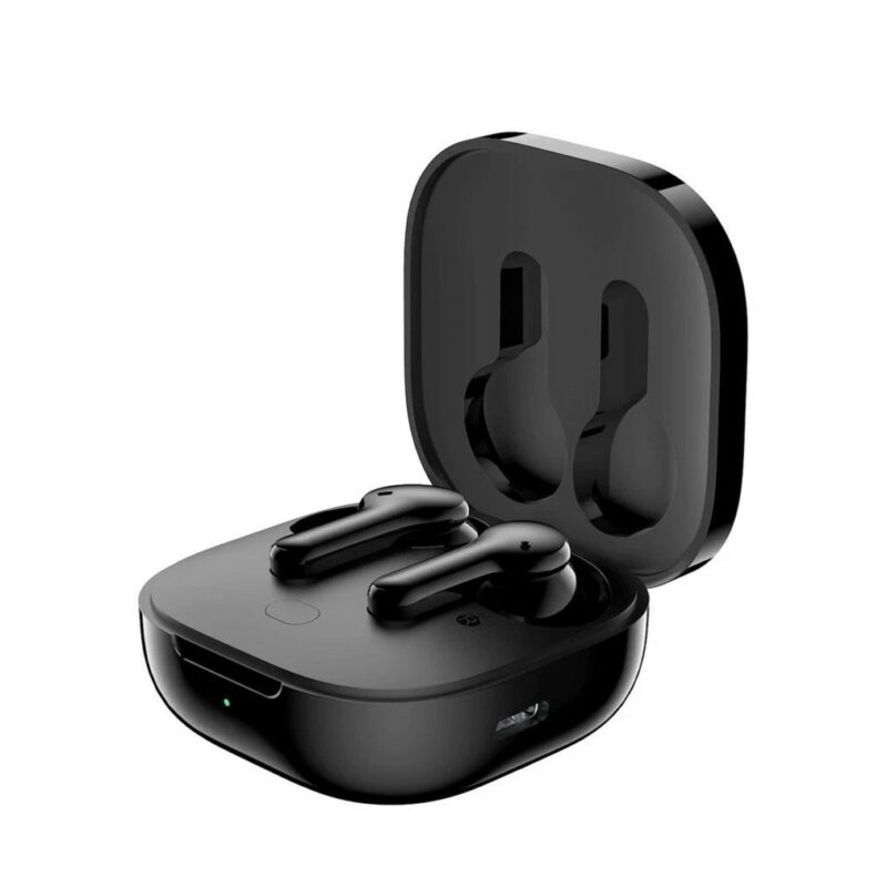 QCY T13 TWS Black Dual Driver 4-mic noise cancel. True Wireless Earbuds - Quick Charge 380mAh - Image 3