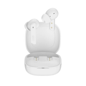 QCY HT05 Melobuds ANC TWS WHITE Dual Driver 6-mic noise cancel. True Wireless Earbuds - 10mm drivers - Image 3