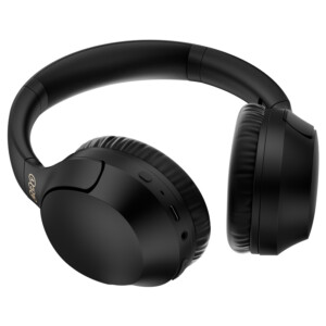 QCY H2 PRO Headset Black V5.3 Bluetooth ENC Call Noise Cancelling Headphones 60h Multipoint Connect - Image 2