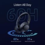 QCY H3 High-Res Headset Blue - w. Mic, Active Noise Canceling with 4 mode ANC 60h Multipoint - Image 5