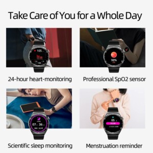 QCY Watch GT2 S3 Gray - 1,43" HD AMOLED touch 466x466 60Hz Always On Call BT Smart Watch IPX8 14day - Image 6