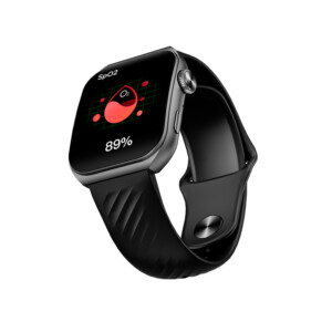 QCY Watch GS2 S5 Black - 1,96" large AMOLED touch, 410x502 60Hz, 100+ faces Call BT Smart Watch IPX8 - Image 4