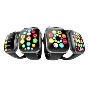 QCY Watch GS2 S5 Black - 1,96" large AMOLED touch, 410x502 60Hz, 100+ faces Call BT Smart Watch IPX8 - Image 7