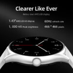 QCY Watch GT S8 Black - 1,43" AMOLED touch, 466x466 60Hz Always On Call BT Smart Watch IPX8 14day - Image 2