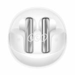 QCY Ailybuds Clear White - Semi-Ear 13mm driver, wind cancel ENC for calls, NCVM & Air case TWS BT - Image 2