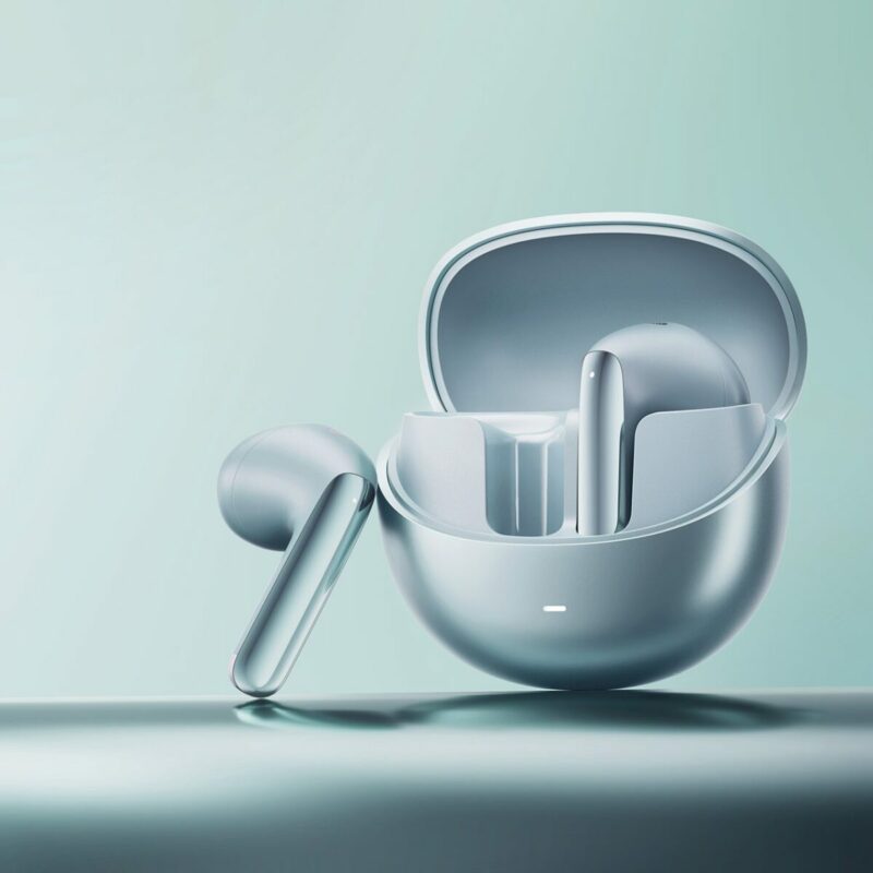 QCY AilyBuds Pro Semi-Ear ANC TWS Green 6 mic & A.I. Noise Cancel. LDAC Audio Ultra HD Multi-point - Image 8