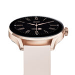 QCY Watch Elite S11 Pink Gold - Small metal 1,19" AMODEL Fashion BT Call IPX8 Waterproof 7Day always - Image 5