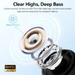 QCY AilyBuds E10 Blue Hires Audio LDAC Semi-Ear TWS 4mics ENC 13mm dynamic driver IPX4 35h - Image 6