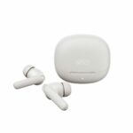 QCY Buds ANC Cream Grey (HT15) - 45db ANC TWS Earbuds 35h 5 mic ENC, ear-canal adaptive tech, - Image 3