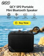QCY SP2 Grey - Pocket Size IP67 RGB BT Speaker Deep Punch Bass TWS Stereo Subwoofer 17h - Image 6