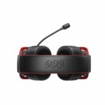 QCY Heroad VT200 Pro 7.1 Red USB PlayStation & PC Gaming Headset 53mm Metal Headband PS4/PS5/PC - Image 3