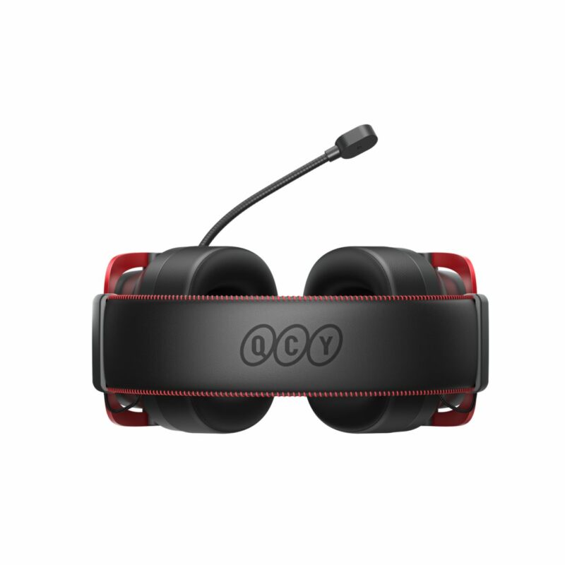 QCY Heroad VT200 Pro 7.1 Red USB PlayStation & PC Gaming Headset 53mm Metal Headband PS4/PS5/PC - Image 3