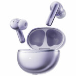 QCY Melobuds N70i ANC Purple - 56db ANC TWS Hi-Res Earbuds LDAC BT 6.0 IPX5 Wireless charge 50h - Image 2