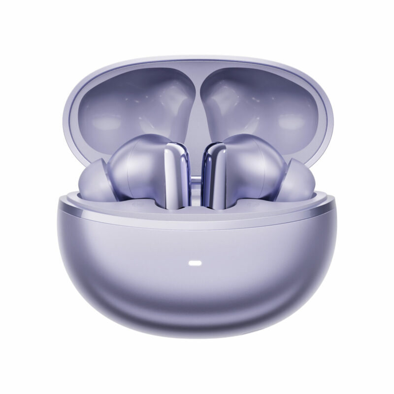 QCY Melobuds N70i ANC Purple - 56db ANC TWS Hi-Res Earbuds LDAC BT 6.0 IPX5 Wireless charge 50h - Image 4
