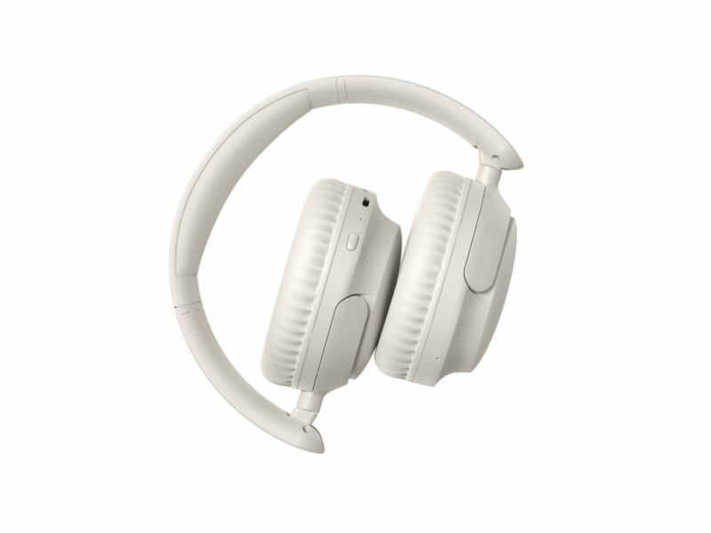 QCY H2S Lite Headphones White - Type-C & Bluetooth Clear Call ENC iOS/Android 60hours 10m 40mm - Image 2