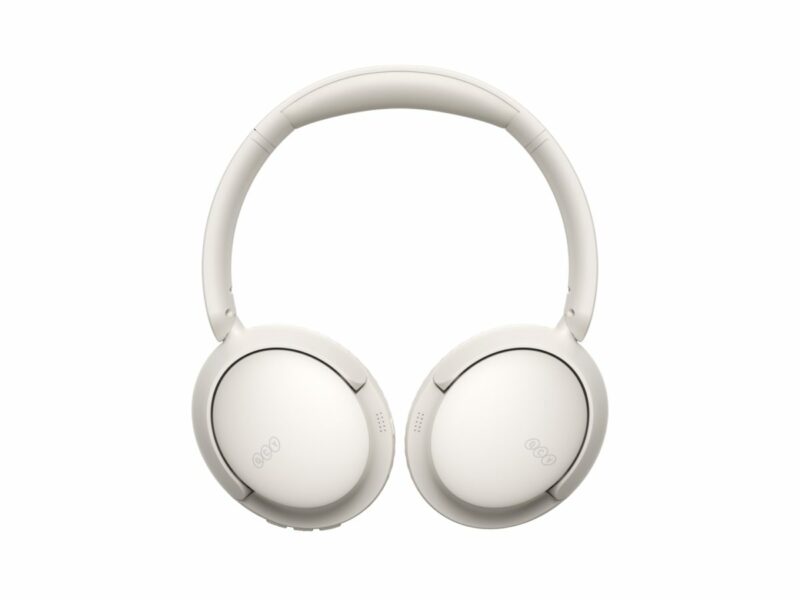 QCY H2S Lite Headphones White - Type-C & Bluetooth Clear Call ENC iOS/Android 60hours 10m 40mm - Image 3