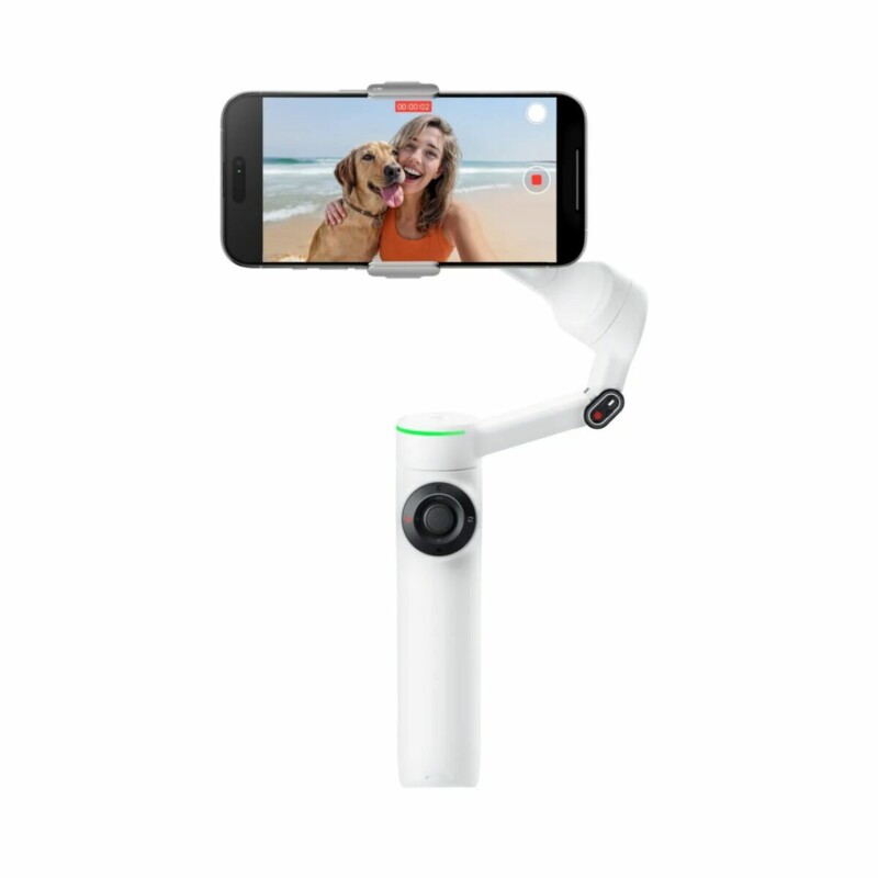 pcz-6970357858774 Insta360 Flow 2 Pro Standard Version (White) A.I. Powered Gimbal Stabilizer for Smartphone USB-C - Image 1