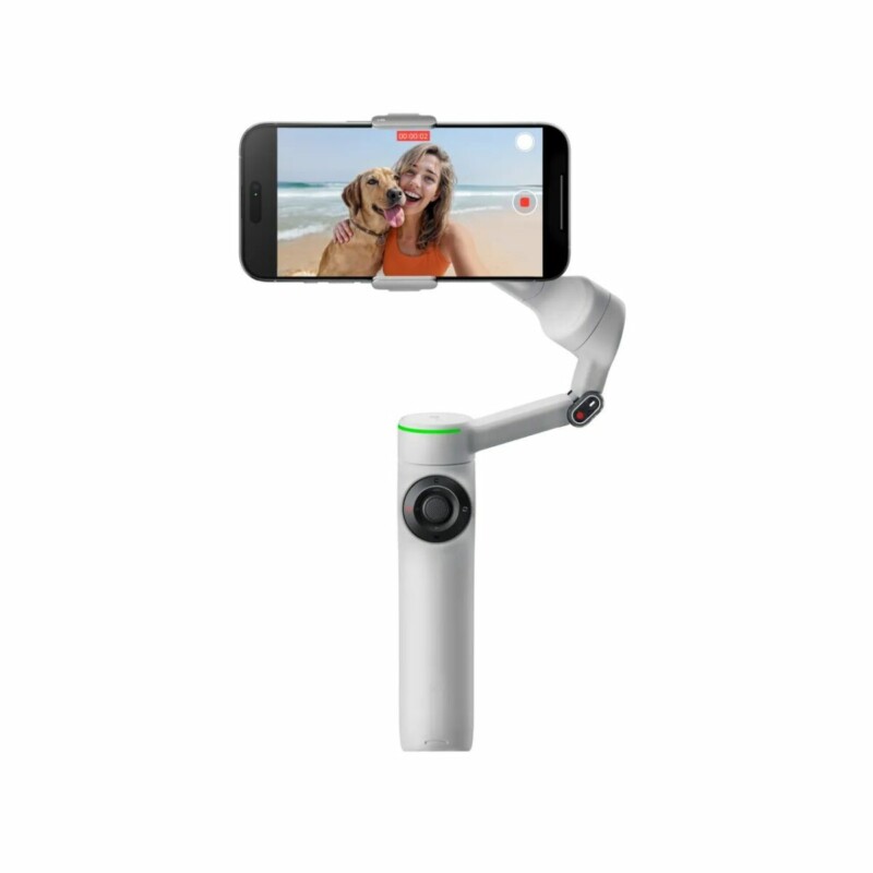 pcz-6970357859207 Insta360 Flow 2 Pro Standard Version (Gray) A.I. Powered Gimbal Stabilizer for Smartphone USB-C - Image 1