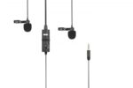 BOYA BY-M1DM wired mic Dual Lavalier Microphone - Image 2