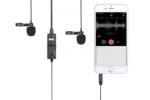 BOYA BY-M1DM wired mic Dual Lavalier Microphone - Image 4