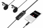 BOYA BY-M1DM wired mic Dual Lavalier Microphone - Image 6