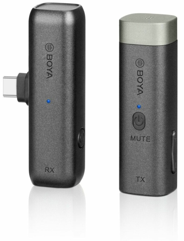 pcz-6971008027327 BOYA BY-WM3U wireless mic 2.4Ghz Wireless mic System, for UsB type-C, 3.5mmTRS. TRRS - Image 1