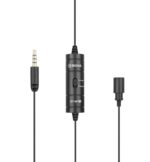 BOYA BY-M1S (M1 Smart) wired mic Universal Lavalier Microphone 3.5mm for phone, laptop, camera - Image 2