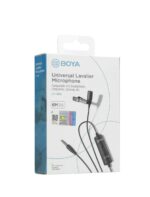 BOYA BY-M1S (M1 Smart) wired mic Universal Lavalier Microphone 3.5mm for phone, laptop, camera - Image 6
