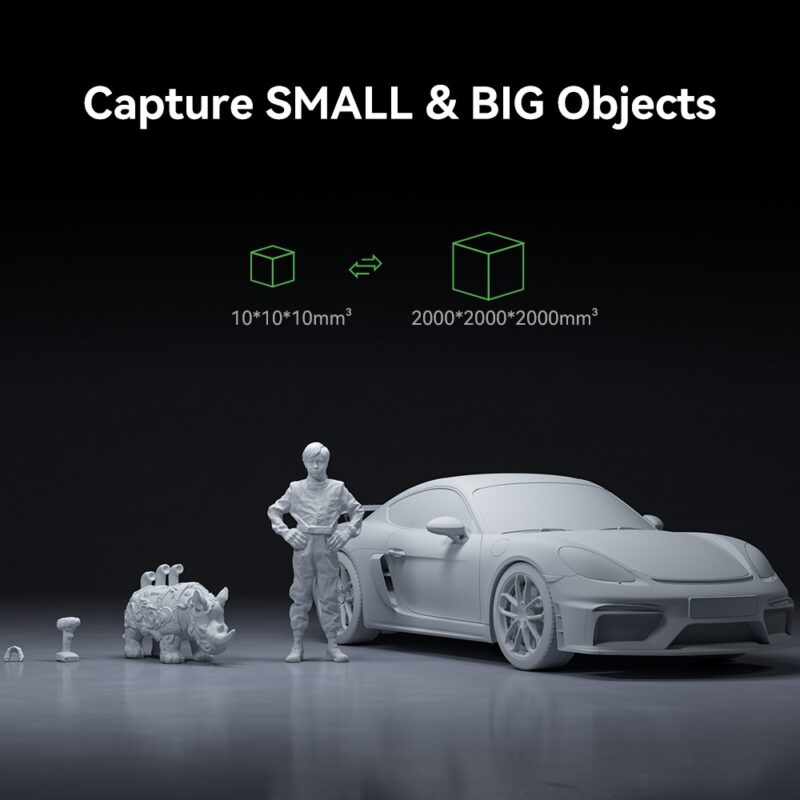 Creality CR-Scan Otter 3D Scanner (10-2000mm object, 0,02mm scan accurancy) - Image 5