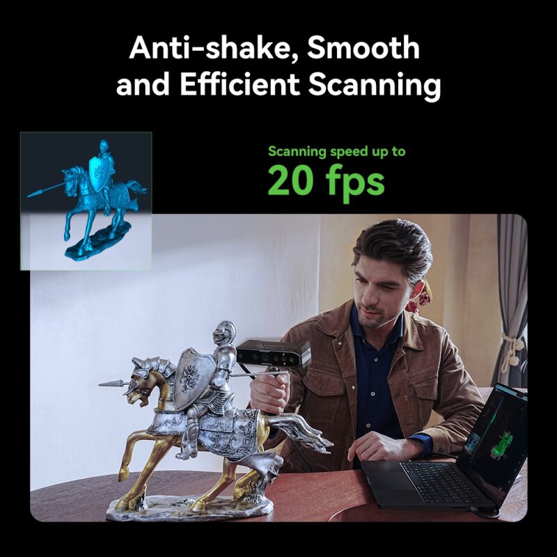 Creality CR-Scan Otter 3D Scanner (10-2000mm object, 0,02mm scan accurancy) - Image 6