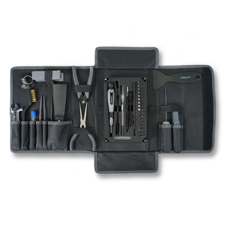 Creality 3D Printer Tool Wrap Kit Pro - 34 pieces of bits for screwdrivers and post-processing tools - Image 3