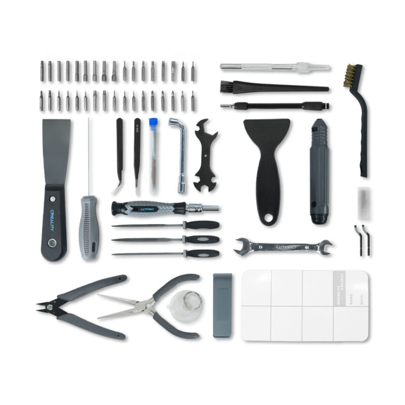 Creality 3D Printer Tool Wrap Kit Pro - 34 pieces of bits for screwdrivers and post-processing tools - Image 4
