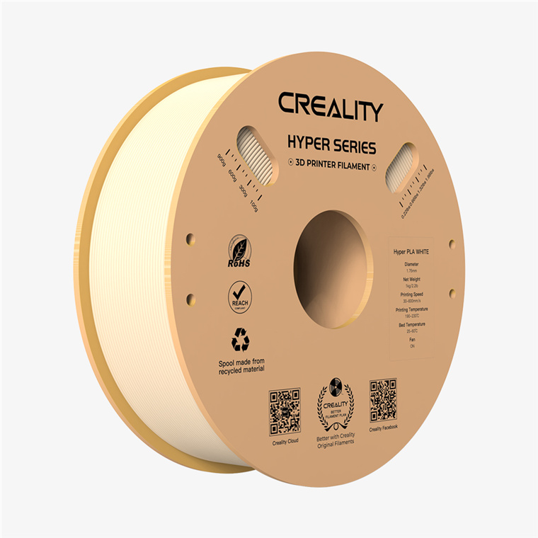 pcz-6971636401247 Creality Hyper PLA Complexion Skin Flesh 3D Printer Filament, High Speed, 1 kg Spool1.75 - Image 1