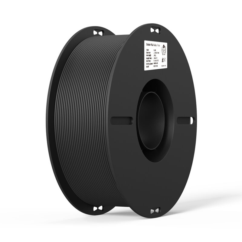 Creality EN-PLA Value Pack 2kg - Black - Black 1+1kg Ender 3D Printer Filament 3301010346 - Image 2