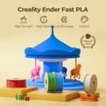 Creality Ender Fast PLA White 300mm/s 3D Printer Filament  1 kg Spool,1.94 - Image 3