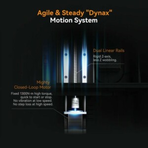 Creality Halot Mage S, 14k Ultradetailed Resin 3d Printer 223x126x230 LCD, Dynax Motion 150mm/s - Image 7