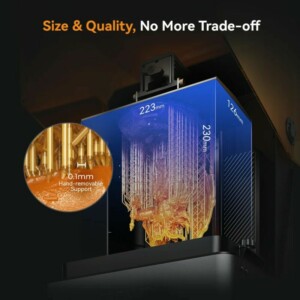 Creality Halot Mage S, 14k Ultradetailed Resin 3d Printer 223x126x230 LCD, Dynax Motion 150mm/s - Image 10