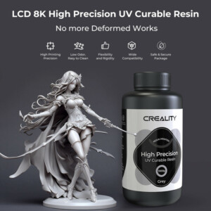 Creality LCD 8K High Precision UV Curable Resin - Blue (3302190002) - Image 2