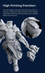 Creality LCD 8K High Precision UV Curable Resin - Grey (3302190003 gray) - Image 5