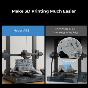 Creality Hyper ABS Black 3D Printer Filament, High Speed high fluidity, 1 kg Spool1.75 - Image 3
